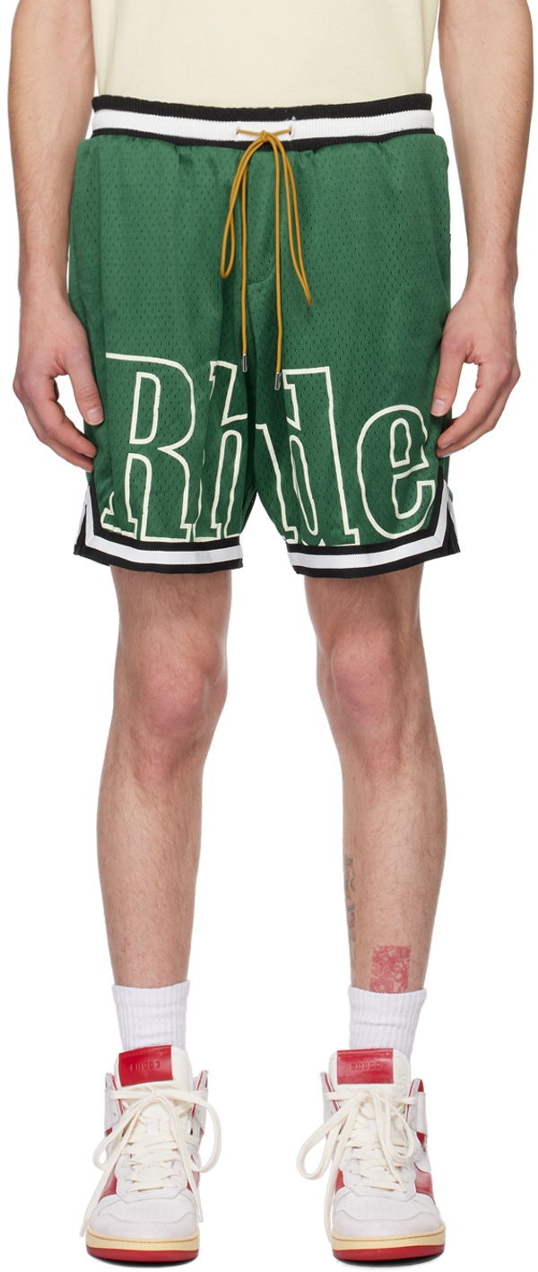 Šortky Rhude Court Shorts Zelené | RHPS24SH24827483