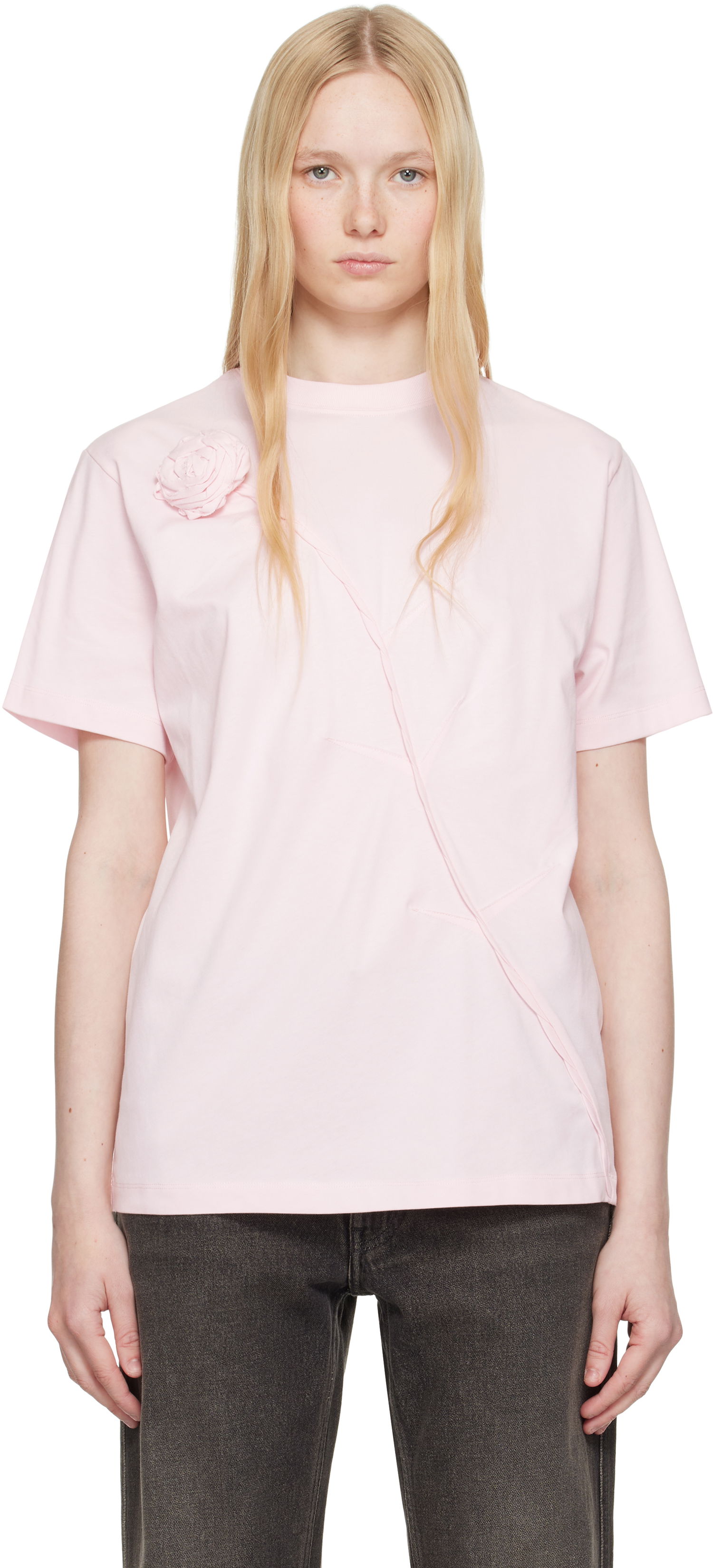 Tričko Coperni Coperni Disney Rose T-Shirt Ružová | DJS131F5028, 0