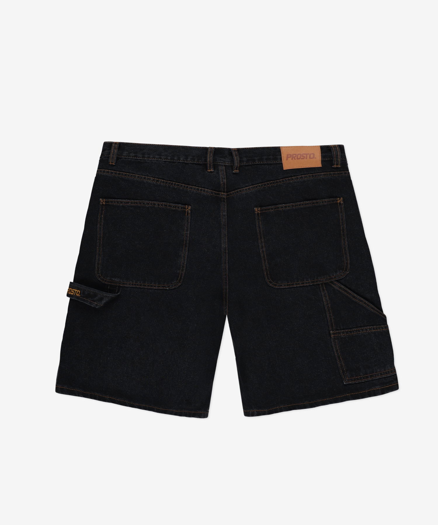 Džínsy PROSTO Jeans Shorts Baggy Zaxx Čierna | KL251MPAN7022, 1