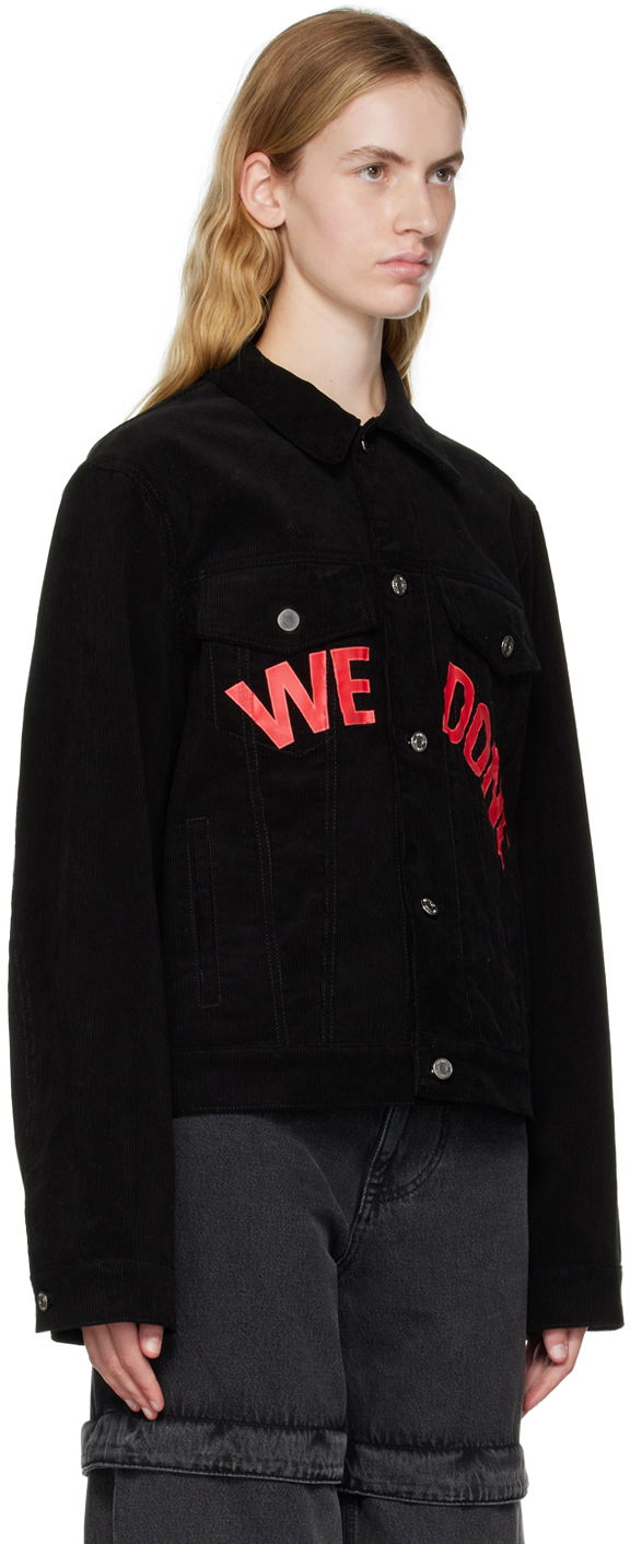Bomber bunda We11done We11Done Corduroy Jacket Čierna | WD-DJ3-22-375-U-BK, 1