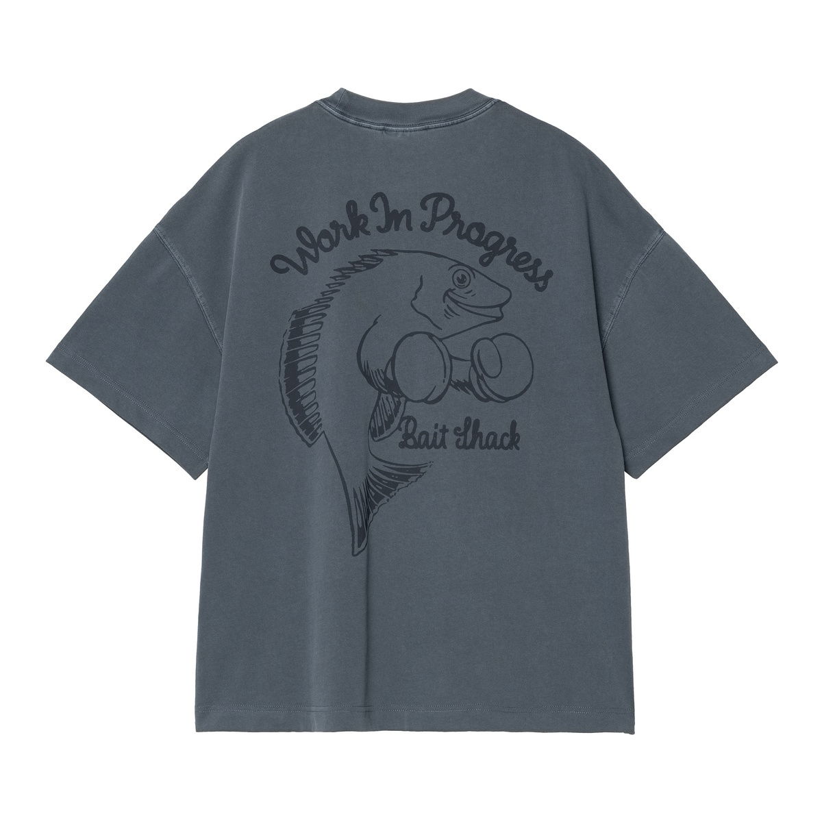 Tričko Carhartt WIP Carhartt WIP Bait Shack Garment Dyed T-Shirt Modrá | I034660_7, 1