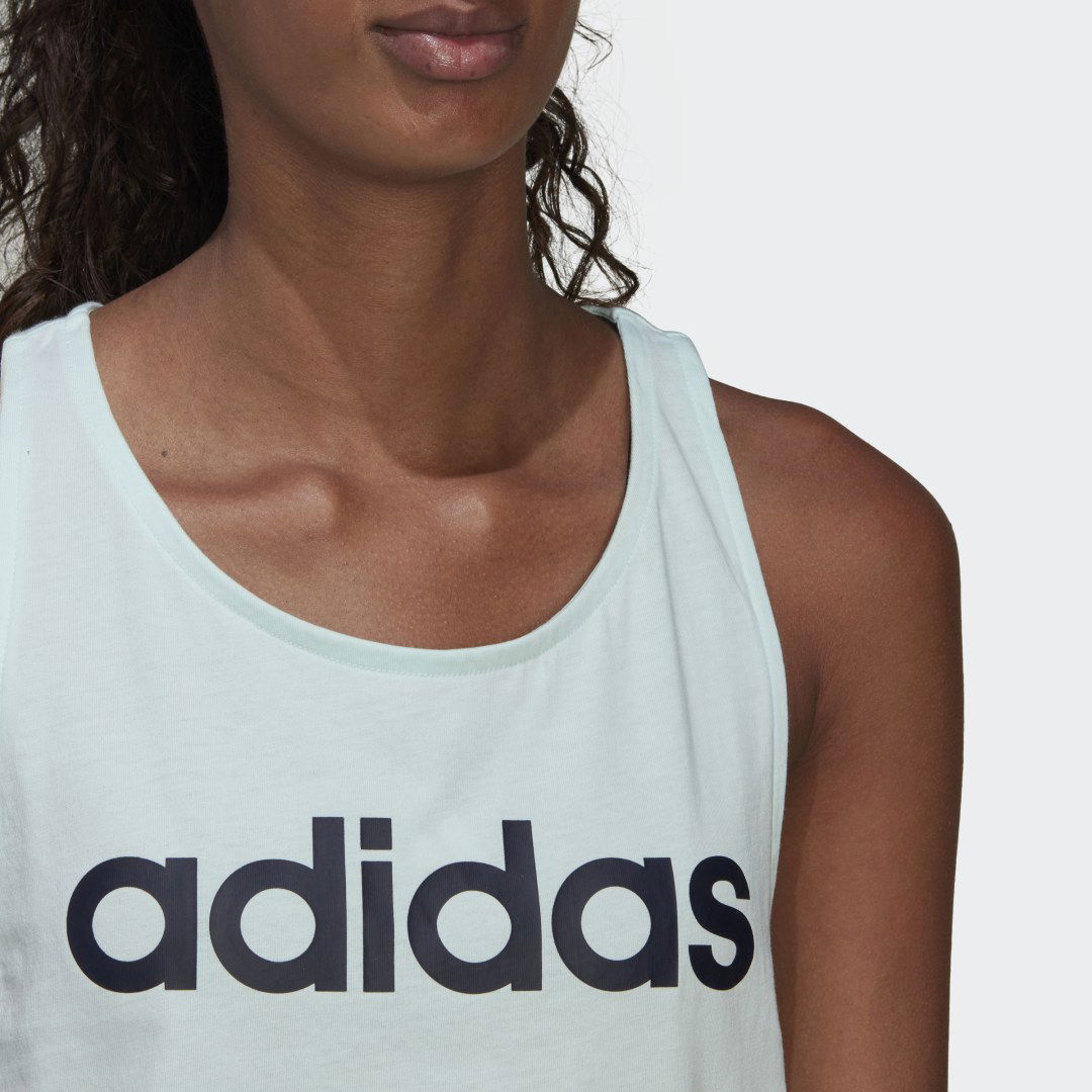 LOUNGEWEAR Essentials Loose Logo Tank Top