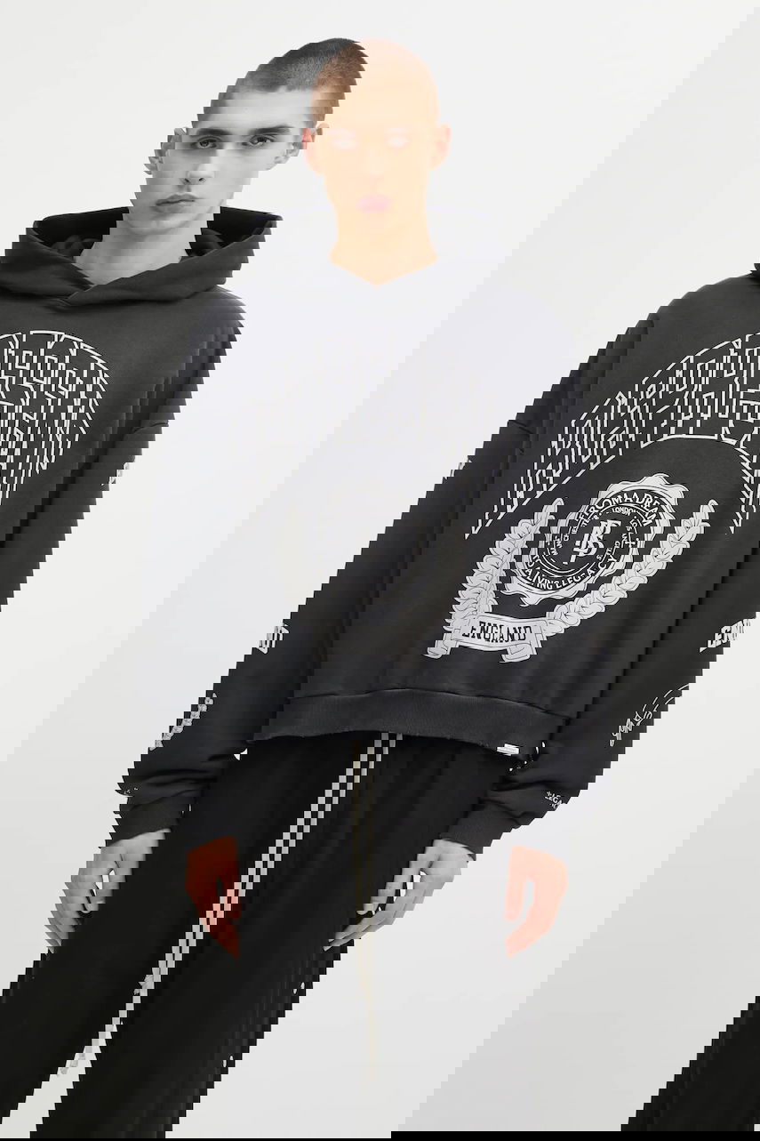 Mikina Represent Clo Represent Legacy Crest Hoodie Čierna | MLM100372, 0