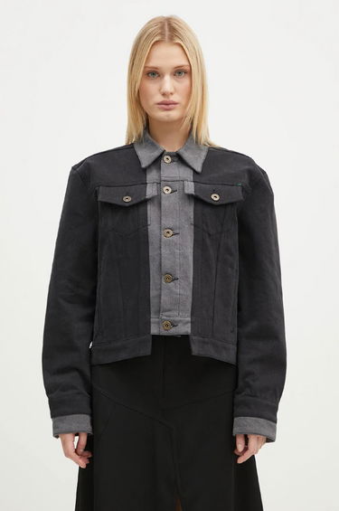 Bunda JW Anderson JW Anderson Layered Denim Jacket Čierna | DJ0034.PG1657.938, 0