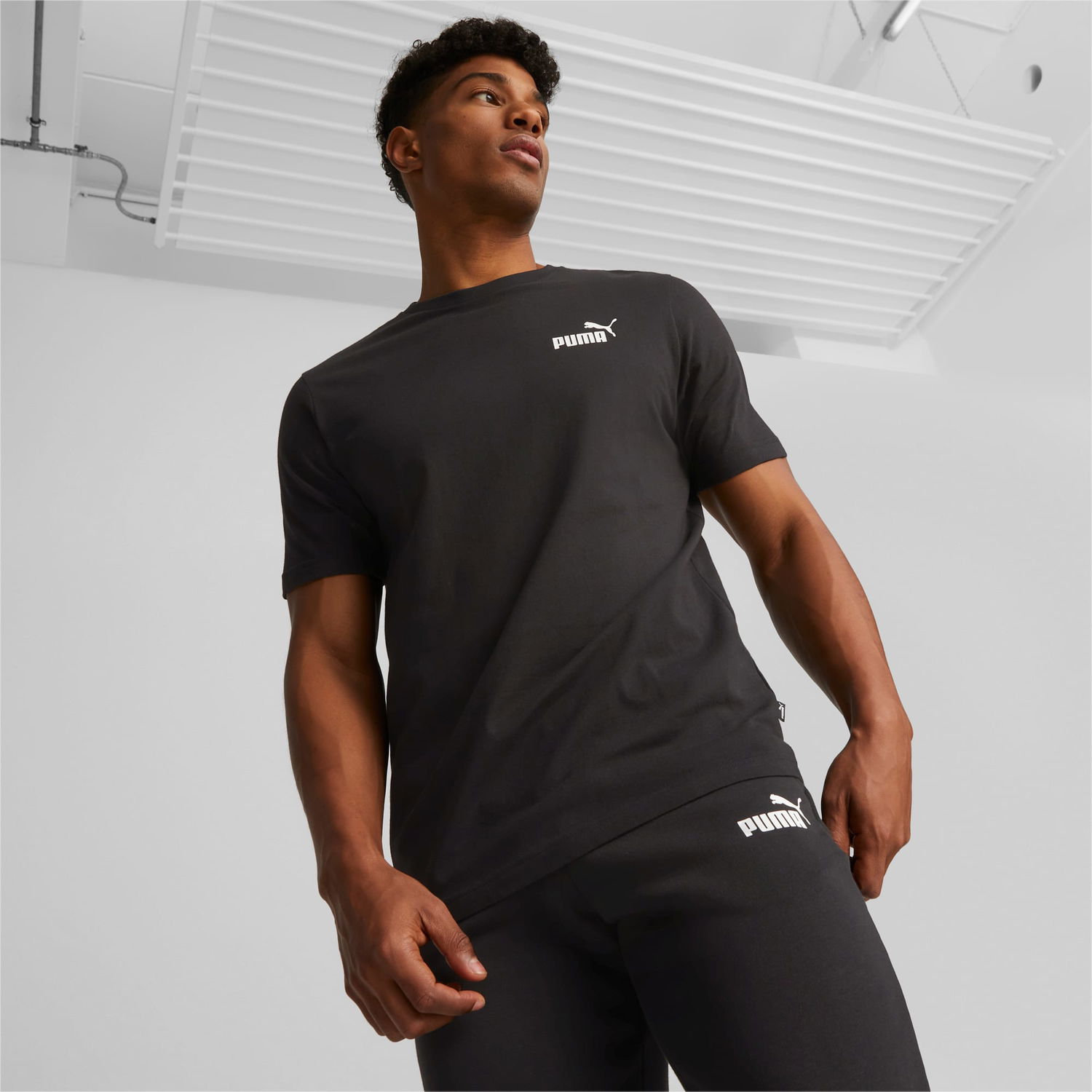 Tričko Puma Essentials Small Logo Tee Čierna | 586668_01, 0