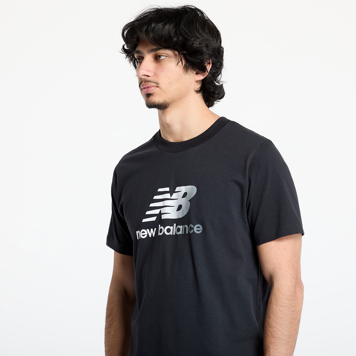Tričko New Balance Sport Essentials Gradient T-Shirt Čierna | MT51503BK, 1