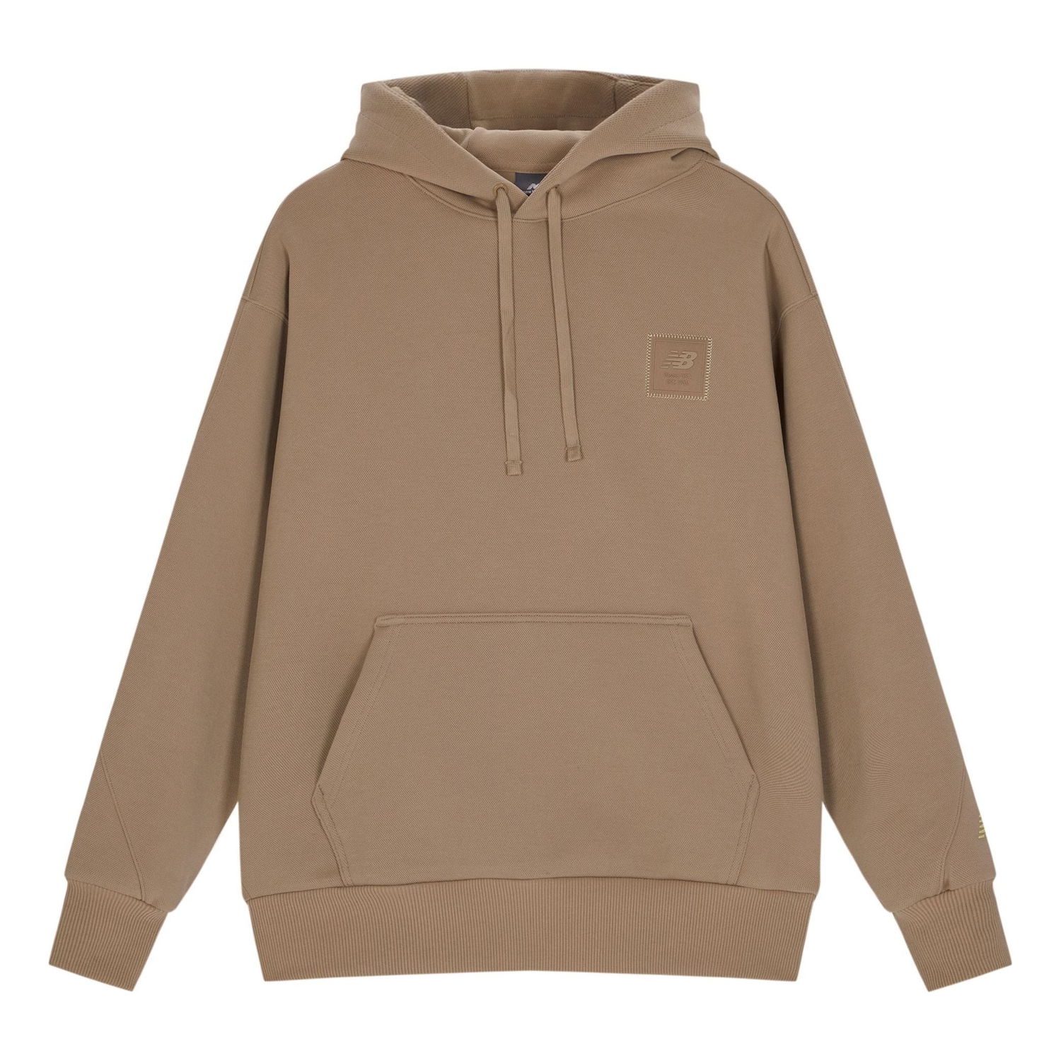 Mikina New Balance Lunar New Year Hoodie Béžová | AMT41351-SOT, 0