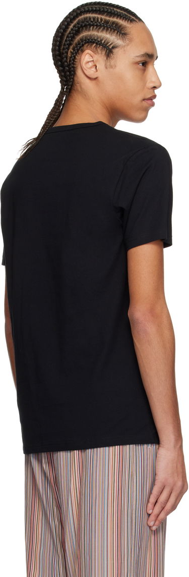 Tričko Paul Smith Paul Smith Organic Cotton Logo Lounge T-Shirt Čierna | M1A-389-M3PK-2A, 2