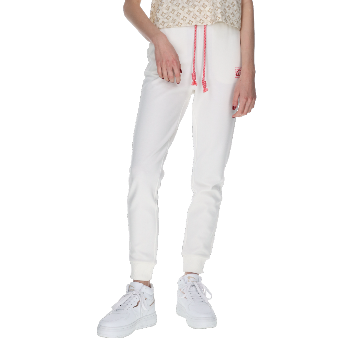 Tepláky Ellesse Cuffed Drawstring Joggers Biela | ELA251F150-10, 0