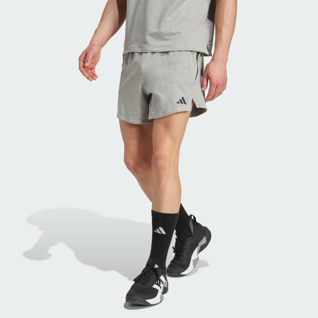 Šortky adidas Performance D4T X Training Shorts Šedá | KB6966, 0