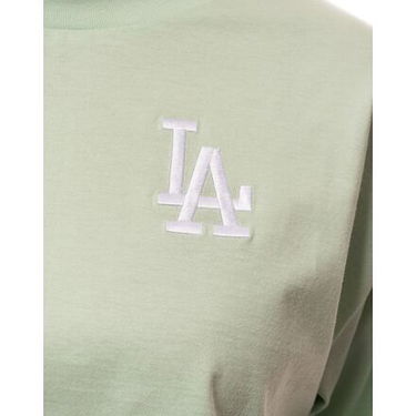 Crop Top New Era MLB Le Crop Tee Los Angeles Dodgers Fresh Zelené | 60435325, 1