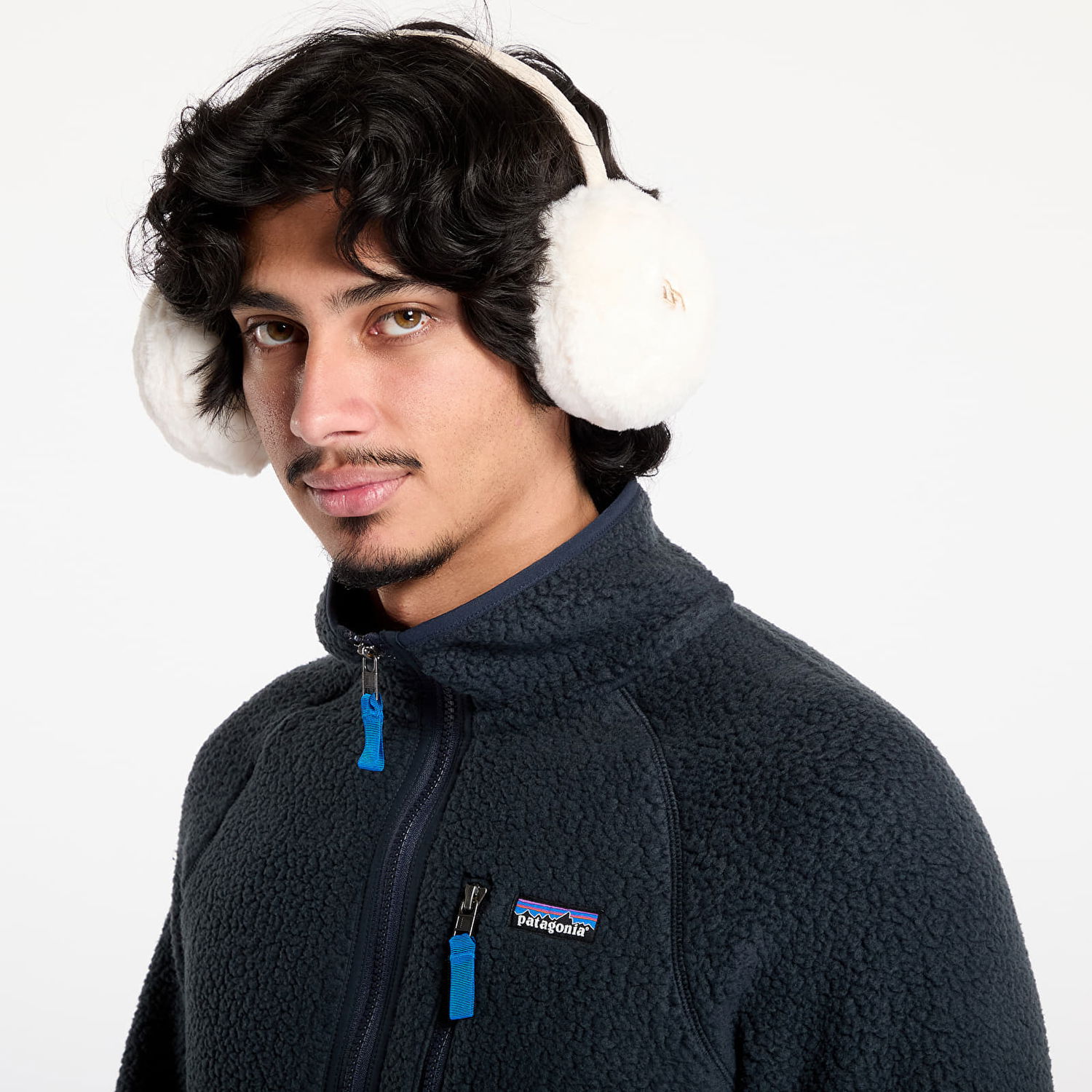 Čiapky a klobúky New Era Earmuffs Faux Fur Stone/ Stone Biela | 60580518, 0