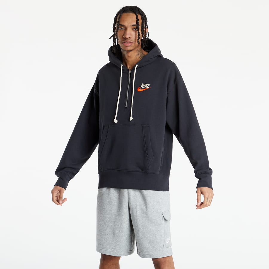 Mikina Nike Sportswear French Terry Pullover Hoodie Čierna | DM5279-045, 0