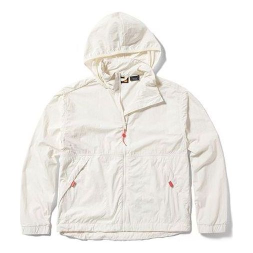 Vetrovka Timberland Anti-Uv Windbreaker Jacket Biela | A5PEJ-CM9