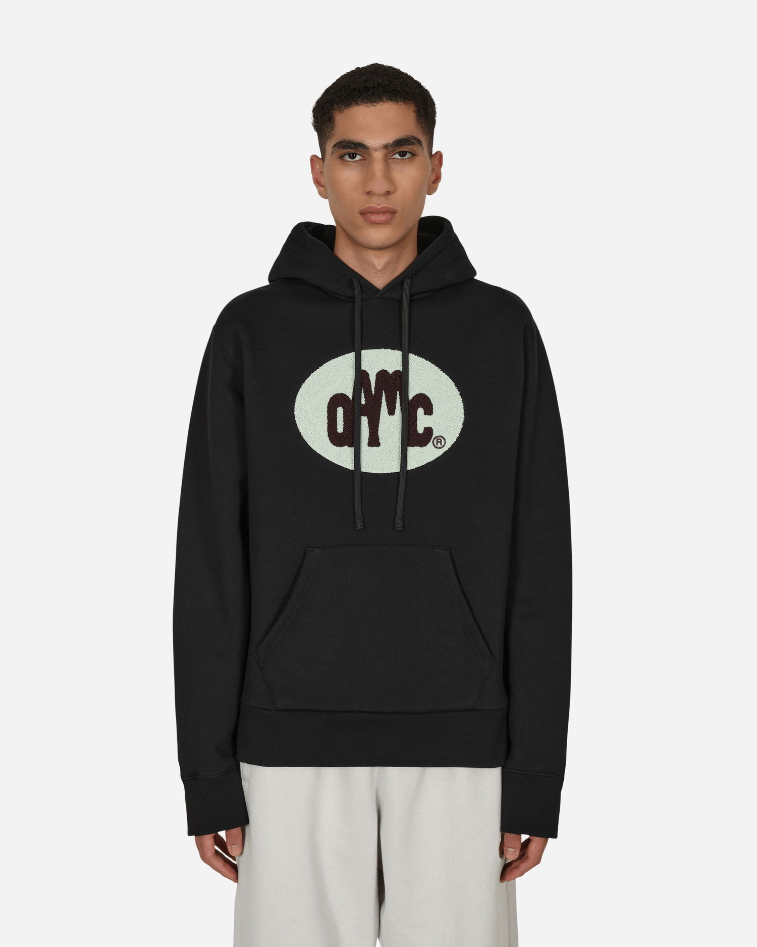 Mikina OAMC Ethos Hooded Sweatshirt Čierna | 22A28OAJ12 001, 0