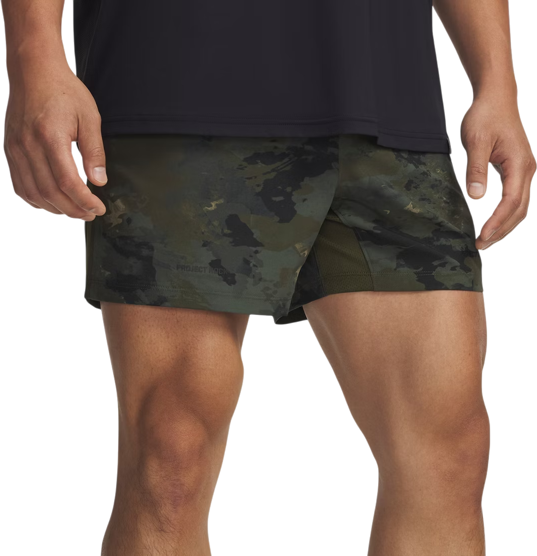 Šortky Under Armour Project Rock Ultimate Camo Shorts Rôznofarebný | 6007178-308, 0