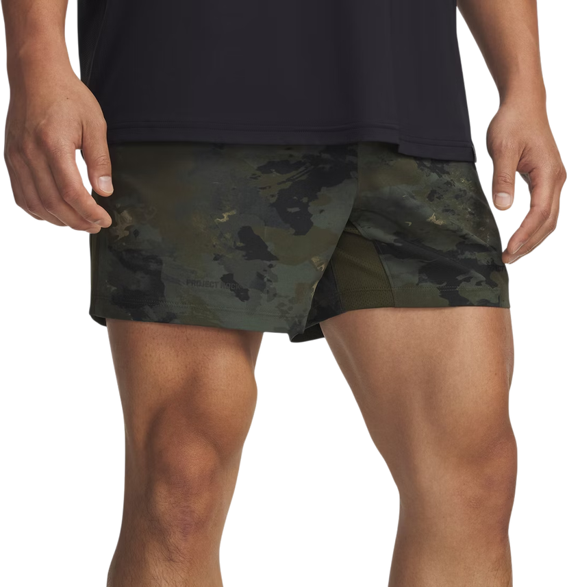 Šortky Under Armour Project Rock Ultimate Camo Shorts Rôznofarebný | 6007178-308