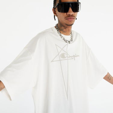 Tričko Rick Owens x Champion Tommy Tee Biela | CM02C9229-CHJEG-11, 1