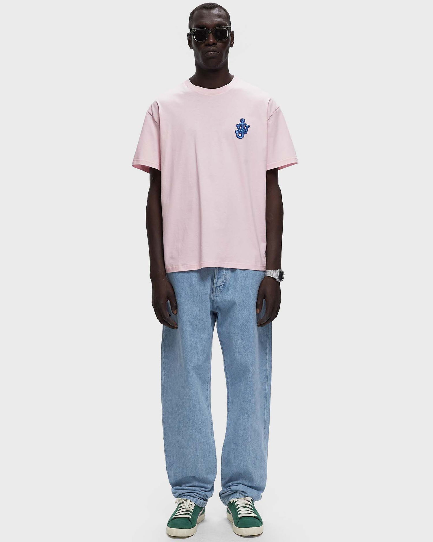 Tričko JW Anderson ANCHOR PATCH TEE Ružová | JT0061-PG0772-324, 1
