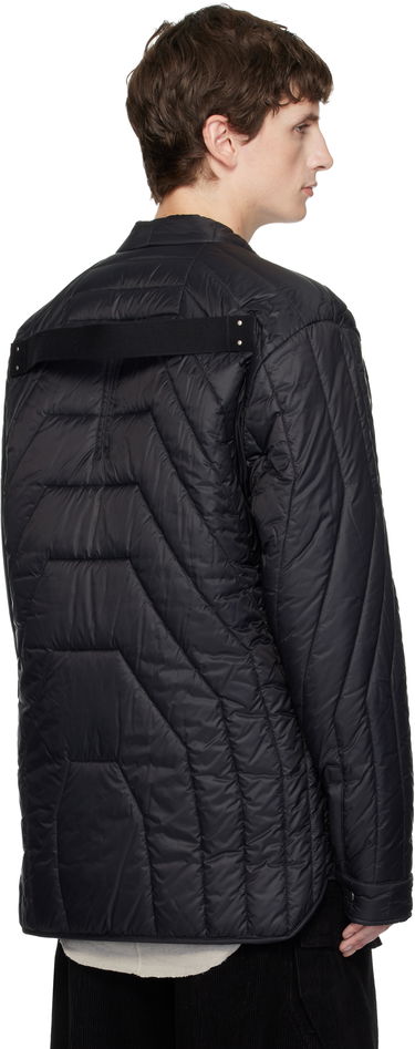 Prešívaná bunda Rick Owens Concordians Long Sleeve Quilted Liner Down Jacket Čierna | RU02E1755 NPT1, 2