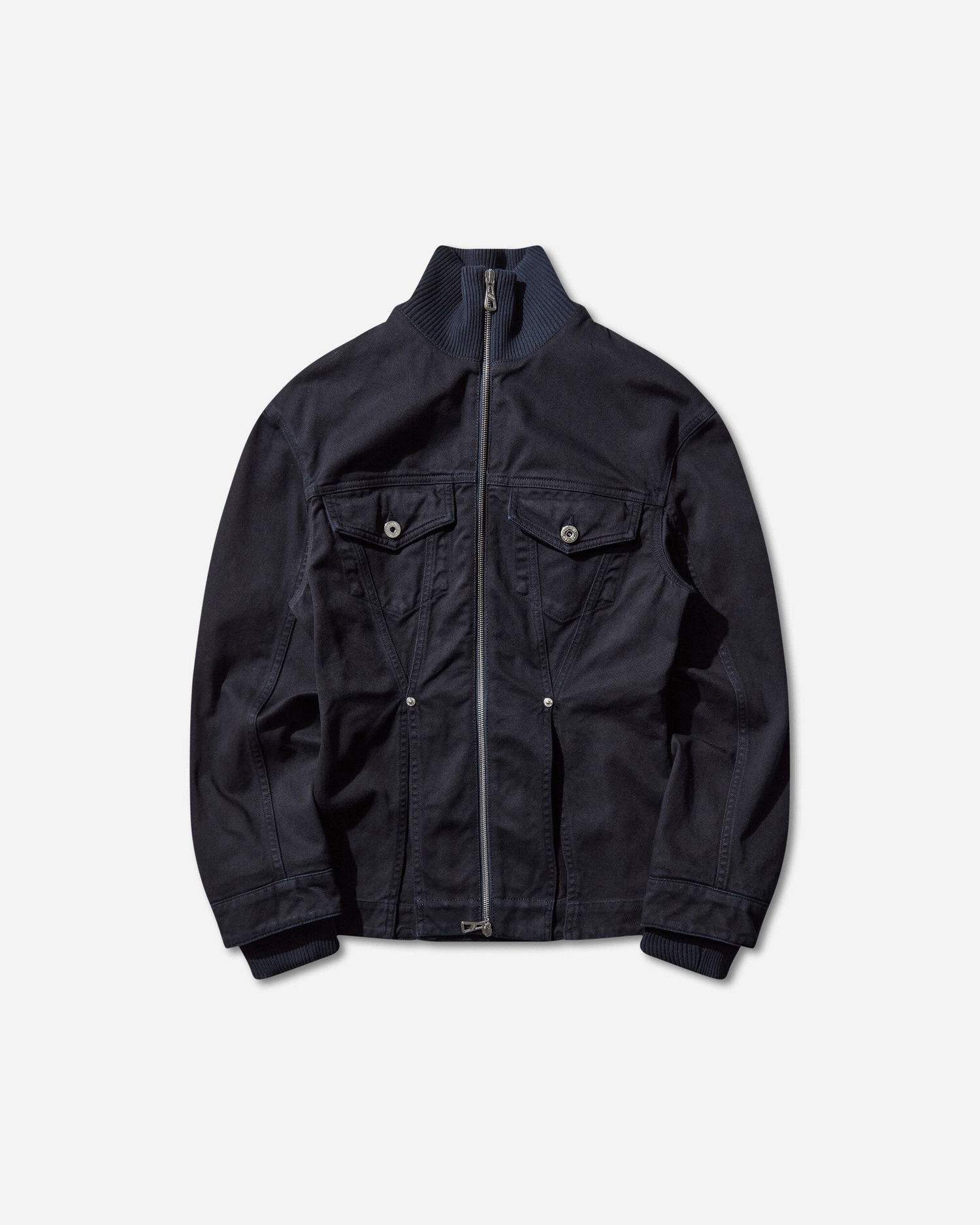 Bunda Jean Paul Gaultier Slit Denim Jacket Navy | 2504WJA011W049 59, 1