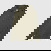 Shine Logo Hoodie Army Jacket Green