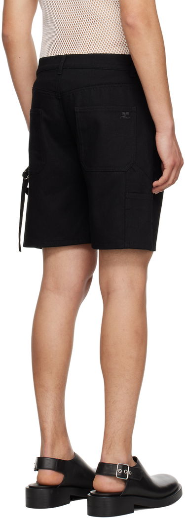 Šortky Courrèges Courrèges Shorts Čierna | 124DSH026DE0020, 2