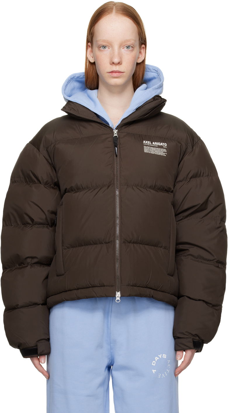 Brown Observer Down Puffer Jacket