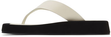Oblečenie The Row The Row Ginza Platform Sandals Béžová | F1138-L6525, 2