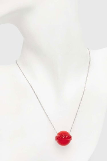 Náhrdelník Fiorucci Fiorucci Lollipop Pendant Necklace Červená | Red lollipop necklace, 2