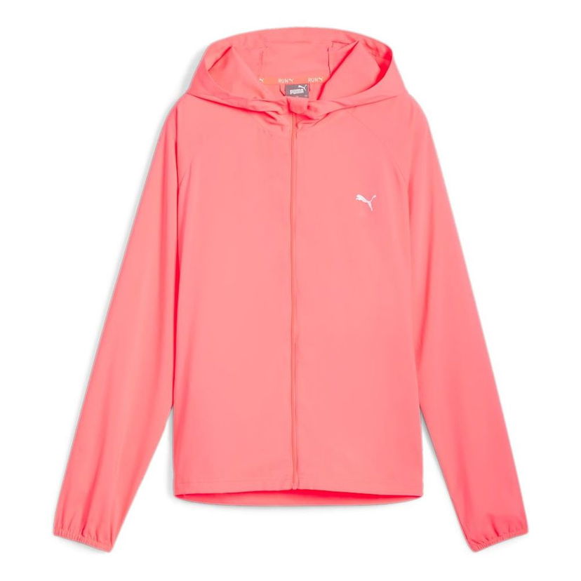 Vetrovka Puma Run Favourite Hooded Woven Jacket Ružová | 523172-99