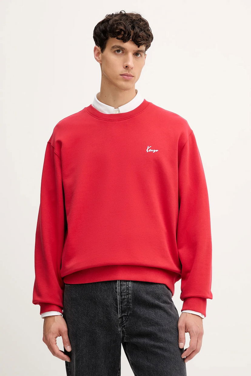 Mikina KENZO Kenzo Sweatshirt Červená | FF65SW2594MF