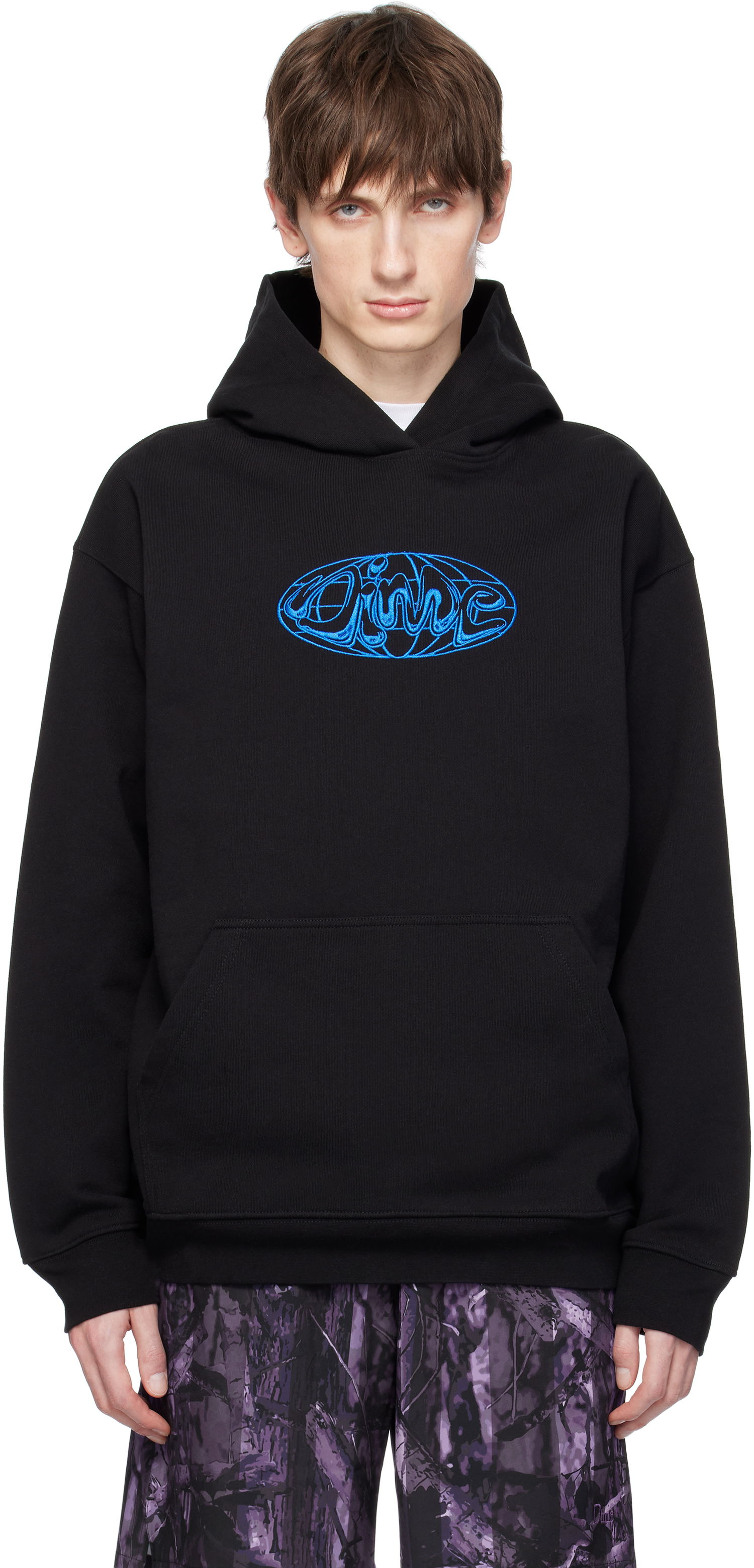 Mikina Dime Globe Hoodie Čierna | DIMESP2540BLK, 0