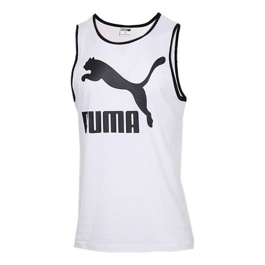 Tielko Puma Classics Logo Graphic Tank Top Biela | 597456-02, 0