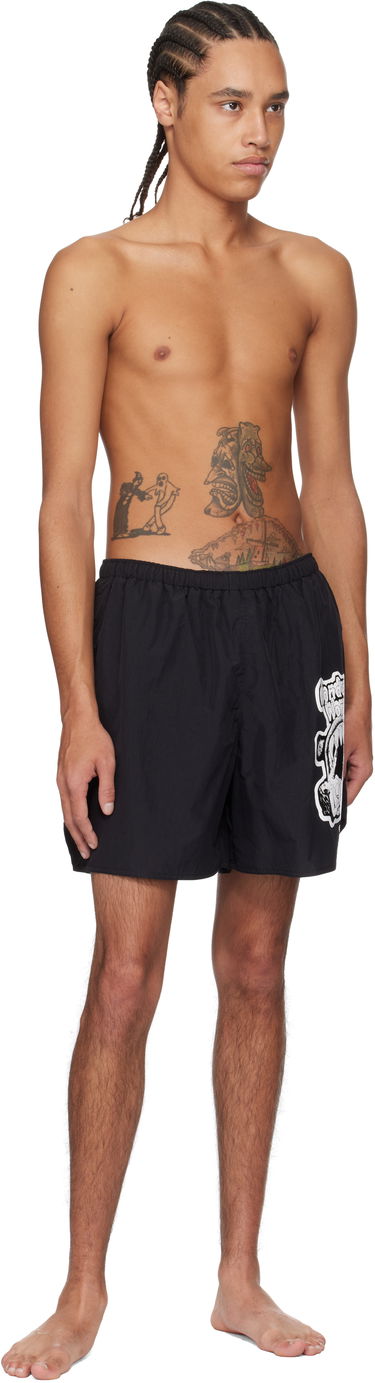 Plavky Acne Studios Wonder Woman Swim Shorts Čierna | BJ0026-, 3