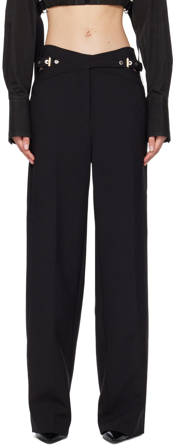 Nohavice Dion Lee Interlock Trousers Čierna | C2065R23, 0