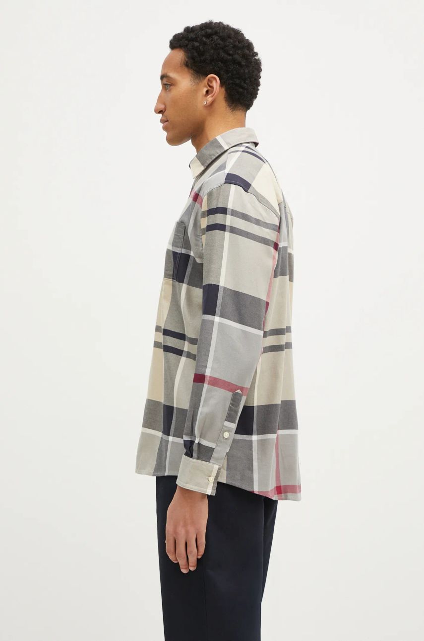 Košeľa Barbour Renford OS Tartan Regular Fit Shirt Béžová | MSH5514, 1