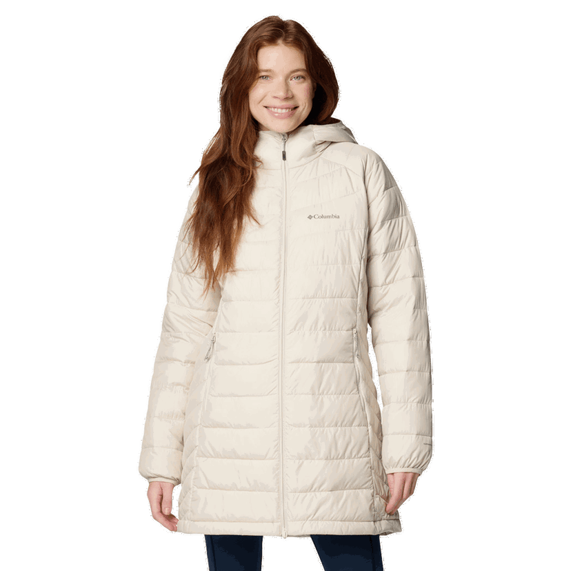 Prešívaná bunda Columbia Powder Lite™ II Mid Padded Hooded Jacket Béžová | 2089371278