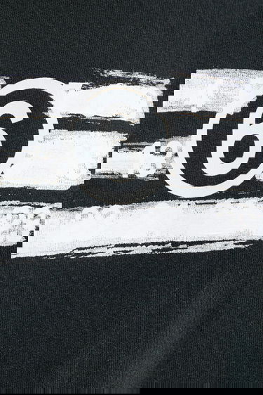 Mikina Maison Margiela MM6 Maison Margiela Graphic Print Crew Neck Sweatshirt Čierna | S62GU0139.M25004.900, 4