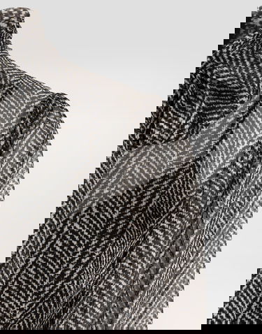 Šaty Dolce & Gabbana Chevron Print Silk Chiffon Pussy-Bow Neck Pleated Midi Dress Rôznofarebný | F6JLJTIS1ZNHH5QS, 2