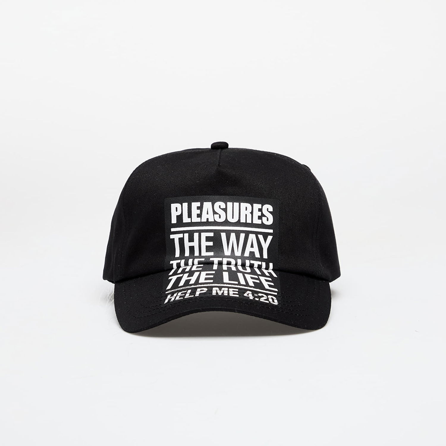 Šiltovka Pleasures PLEASURES Proverb Baseball Cap Čierna | P25SU069 BLACK, 0