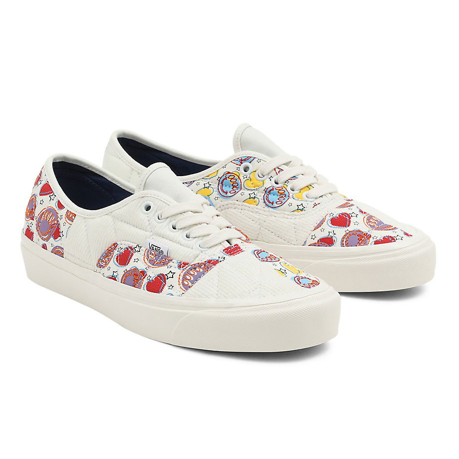 Tenisky a topánky Vans Anaheim Factory Authentic 44 Dx Positivity Patchwork Biela | VN0A54F98FK, 0
