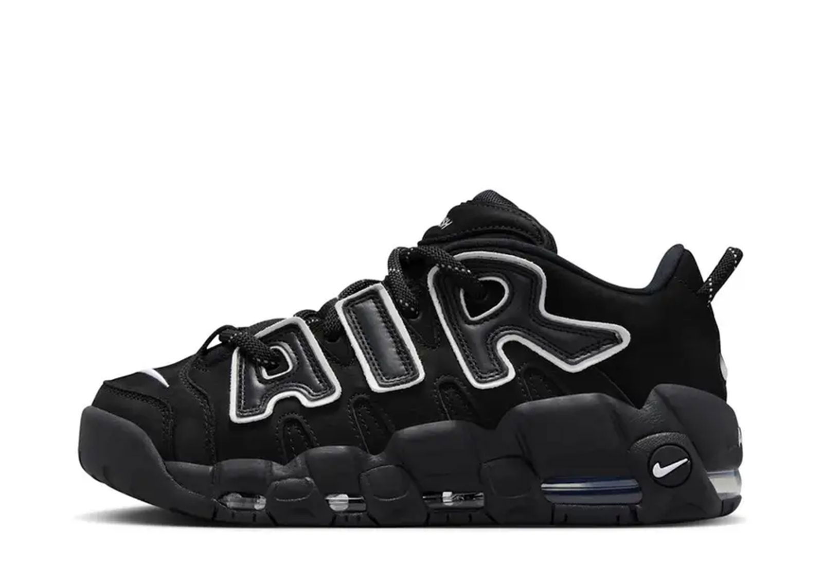 AMBUSH x Air More Uptempo Low "Black and White"