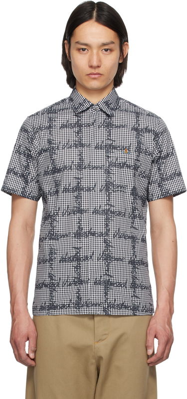 Košeľa Vivienne Westwood Vivienne Westwood Classic Gingham Shirt Čierna | 24010004-W011T-, 0