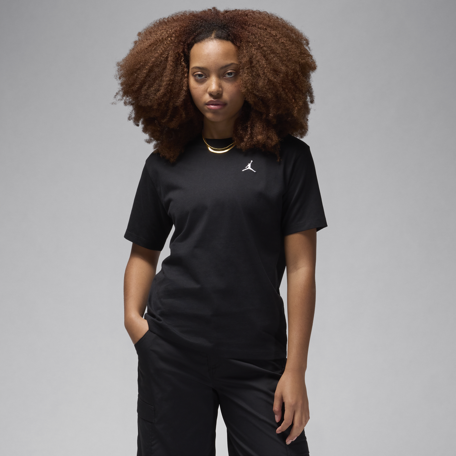 Tričko Jordan Essentials T-Shirt Čierna | FN4500-011, 0