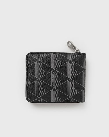 Peňaženka Lacoste Compact Zip Wallet Čierna | 3666354755361, 1