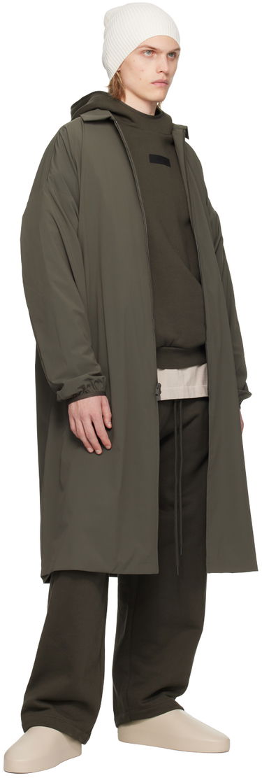 Pláštenka Fear of God Fear of God Essentials Long Sleeve Shirt Jacket Zelené | 202SP244600F, 3