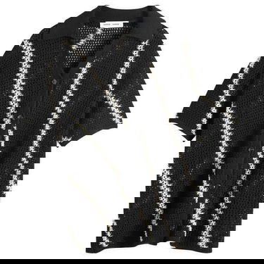 Sveter Samsoe Samsoe Samsøe Samsøe Saisha Knitted Polo Shirt Čierna | F24200030-CLR001600, 1