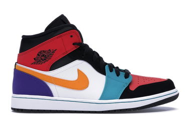Tenisky a topánky Jordan Air Jordan 1 Mid "Multi-Color" Rôznofarebný | 554724-125, 0