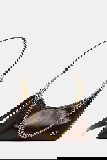 Kabelka Coach Leather Handbag Juliet Hnedá | CAD75, 0